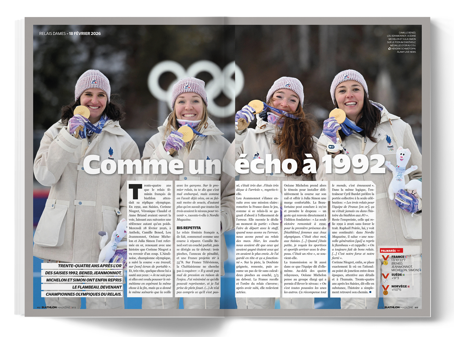 Edition du Jura, Nordic Magazine, Biathlon Magazine, Numéro 39, Skinordique, Ski-nordique