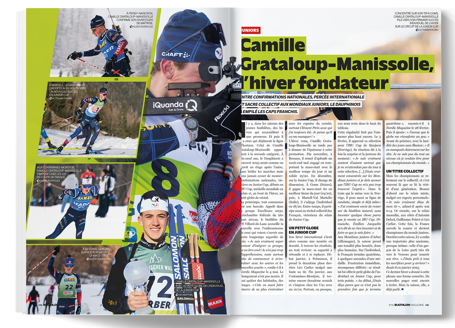 Edition du Jura, Nordic Magazine, Biathlon Magazine, Numéro 39, Skinordique, Ski-nordique
