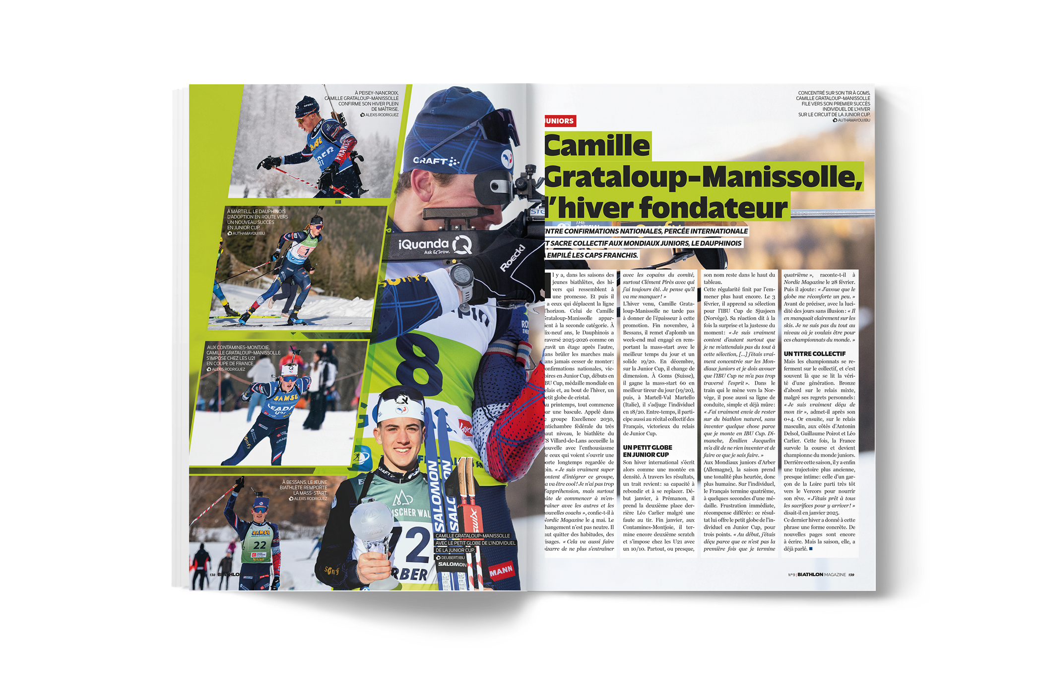 Edition du Jura, Nordic Magazine, Biathlon Magazine, Numéro 39, Skinordique, Ski-nordique